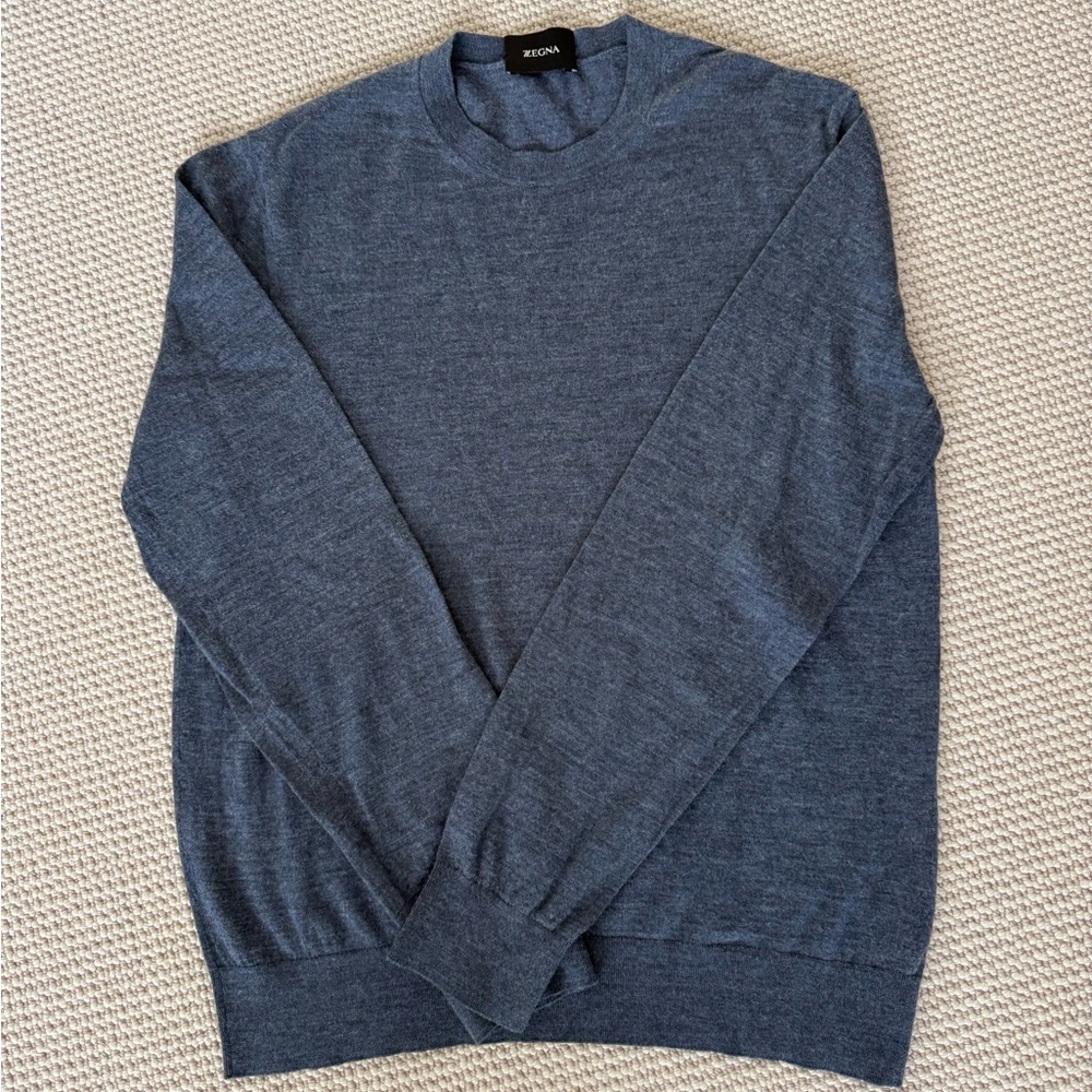 Rezona Men's Charcoal Crewneck Sweater